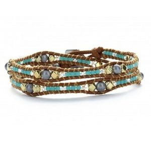 NEW Handmade Katie Soleil 2 Wrap Bracelet Choker